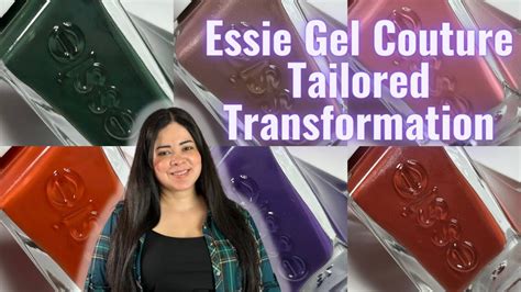 Essie Gel Couture Tailored Transformation Fall 2022 Collection Janixa