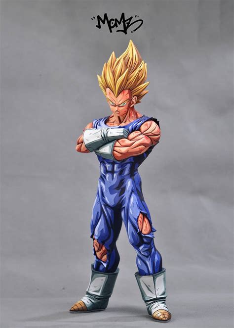 Yahooオークション ドラゴンボール Gros ベジータ 2次元塗装 リペイ