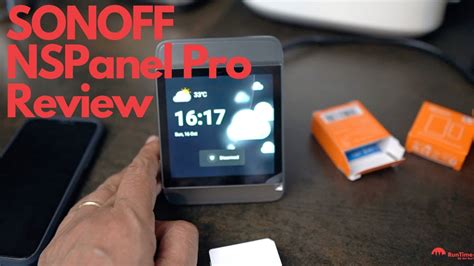 Quick Sonoff Nspanel Pro Review Youtube