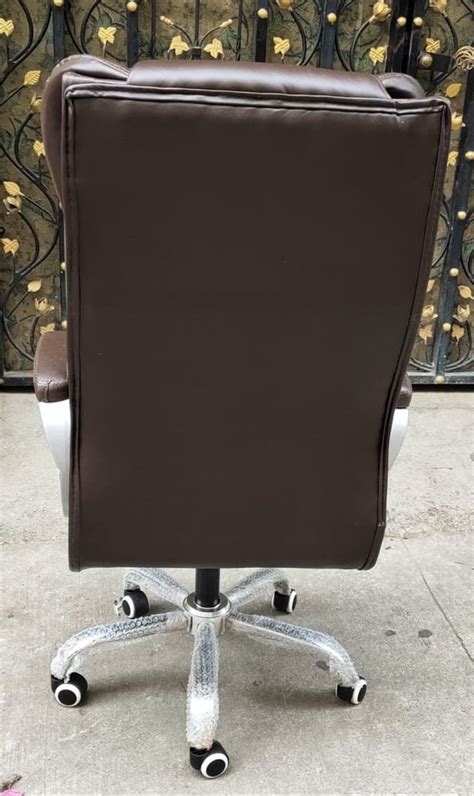 Rexine High Back Brand New Office Boss Chair Fixed Arm At Rs In