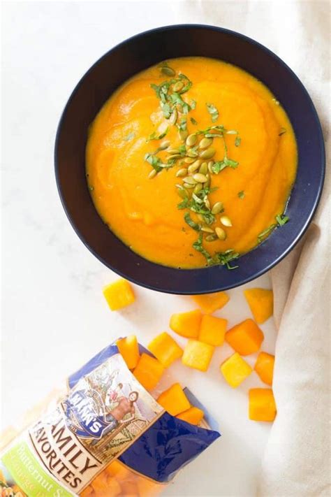 Butternut Squash And Carrot Soup Recipe Leelalicious