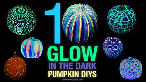 10 Glow In The Dark Pumpkin Diys Tulip Color Crafts