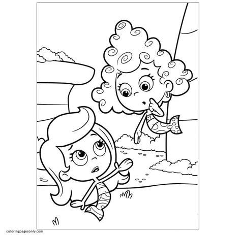 Molly Bubble Guppies Coloring Pages - Bubble Guppies Coloring Pages - Coloring Pages For Kids ...