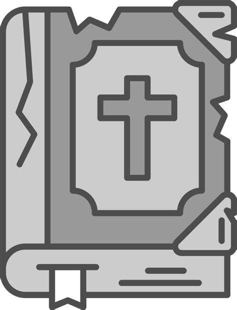 Bible Line Filled Greyscale Icon 41698810 Vector Art At Vecteezy