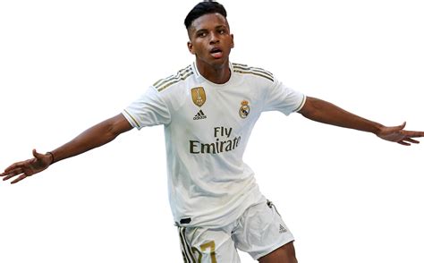 Rodrygo Goes Real Madrid football render - FootyRenders