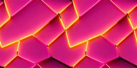 Pink 4K Desktop Wallpaper Digital Ai Art Ai Generated Pink 3D Neon Pink Wallpaper Download ...