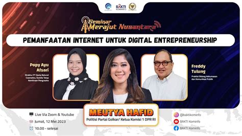 Seminar Merajut Nusantara Pemanfaatan Internet Untuk Digital