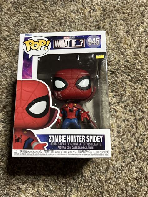 Funko POP What If Zombie Hunter Spidey 945 EBay