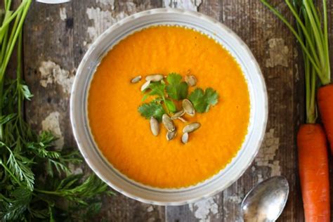 Carrot Orange And Ginger Soup