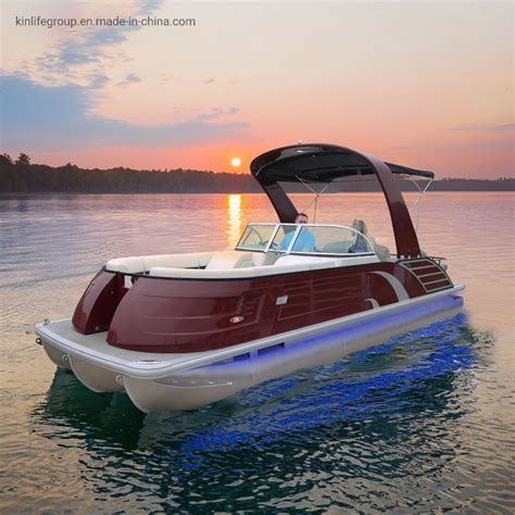 2023 New Pontoon Boats Kits Prices Pontoon Boat Aluminum Luxury For Sale China Pontoon Boat