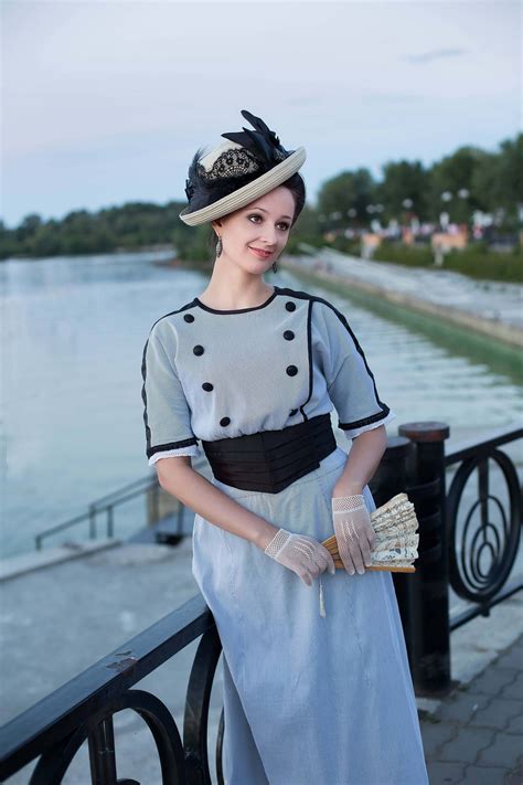 Edwardian Walking Dress 1910 Seaside Walking Costume Etsy Australia