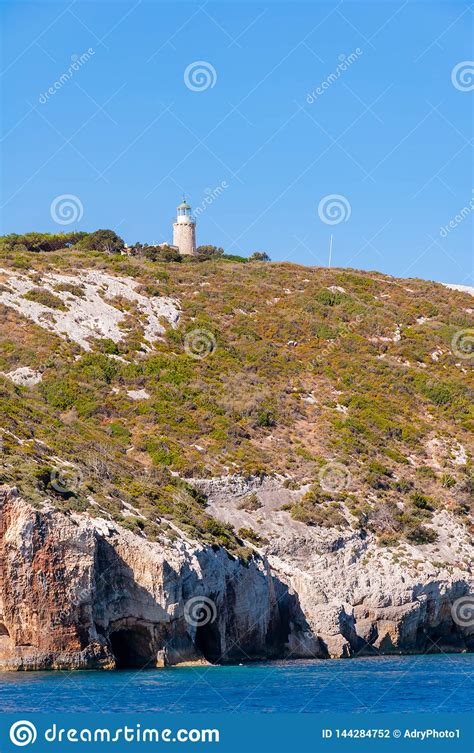 Ilha De Zakynthos Gr Cia Keri Caves Foto De Stock Imagem De