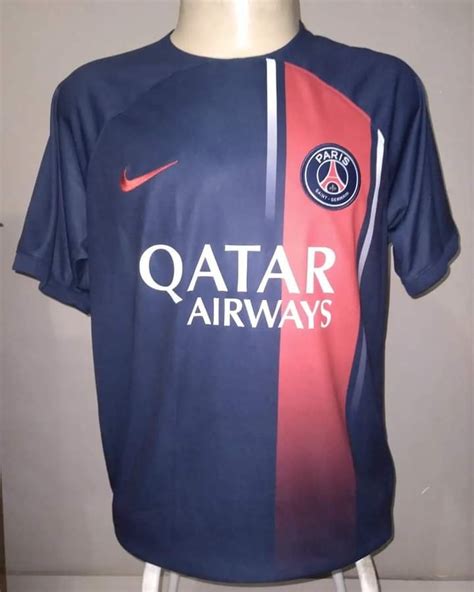 Paris Saint Germain Home Fußball Trikots 2023 2024 Sponsored by