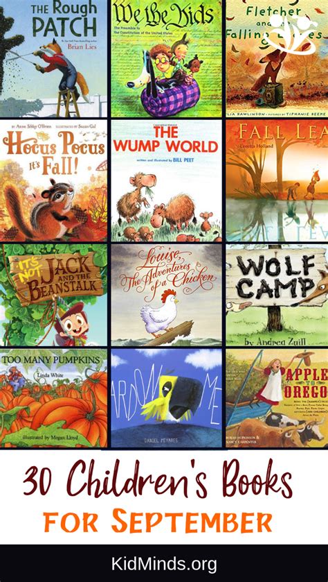 The Best Books to Read in September (Free Calendar) | KidMinds