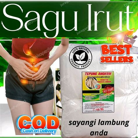 Jual Tepung Pati Garut 1 Kg Pati Kerut Arrowroot Pati Irut 1kg