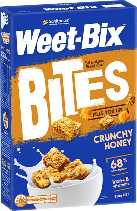 Sanitarium Weet Bix Bites Wild Berry Apricot Honey Crunch Vanilla