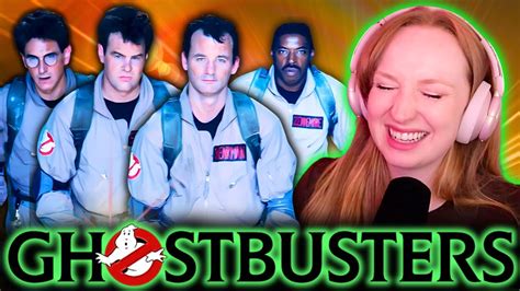 Ghostbusters First Time Watching Movie Reaction Youtube