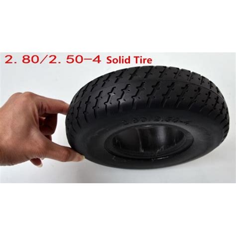 280250 4 Tire 9 Inch Electric Scooter Trolley Trailer Solid Tyre Without Inner Tube Tyre And