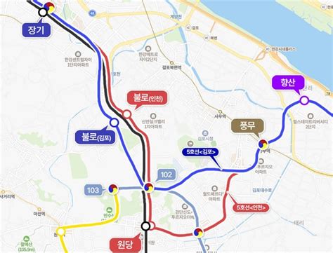 서울5호선 검단·김포 연장 본사업 추진 인천 김포 세부노선 갈등 지속