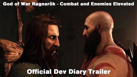 God of War Ragnarök Combat and Enemies Elevated Official Dev Diary