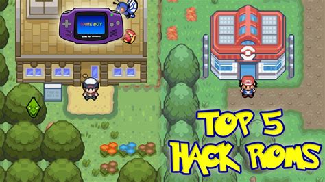 TOP 5 HACK ROMS DE POKEMON QUE SON REMAKE DE POKEMON RUBI ZAFIRO Y