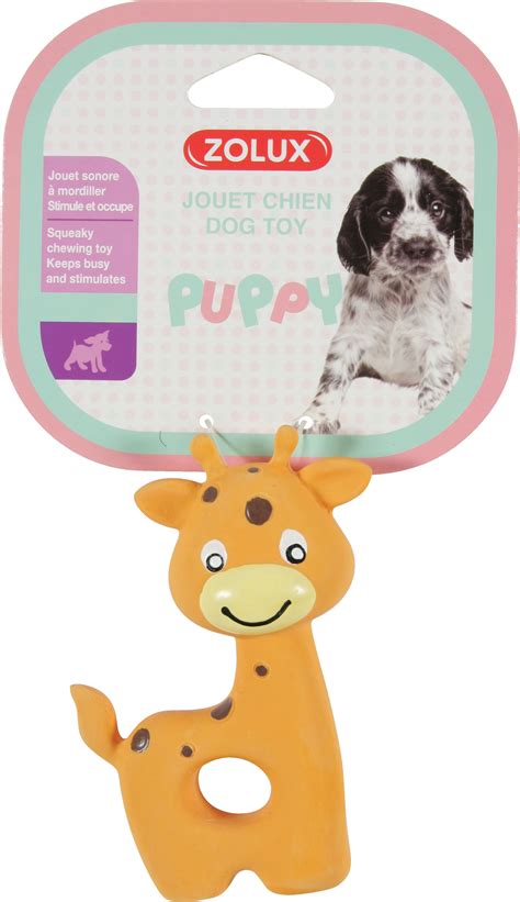 Zolux JOUET LATEX PUPPY GIRAFE