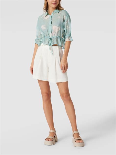 Jake S Collection Bluse Mit Floralem Allover Muster Lind Online Kaufen