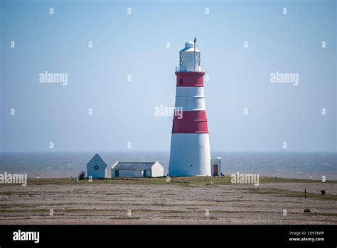 The Lighthouse At Orford Ness On The Suffolk Coast Uk Stock Photo Alamy