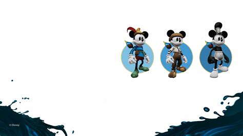 Disney Epic Mickey Rebrushed Costume Pack