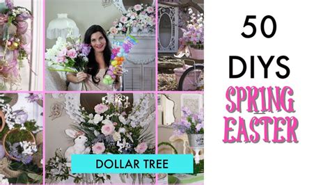 🍃 50 DIY DOLLAR TREE DECOR CRAFTS 🍃 SPRING/ EASTER / BRIDAL / Olivia's ...