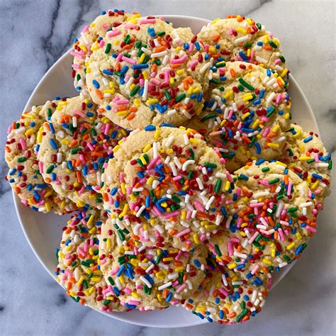 Rainbow Sprinkle Cookies