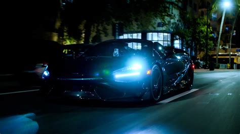 1 Hour Mclaren 765LT Night Drive 4K YouTube