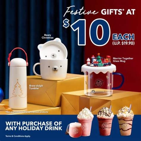 5 Dec 2022 Onward Coffee Bean Christmas Festive Gifts Promo SG