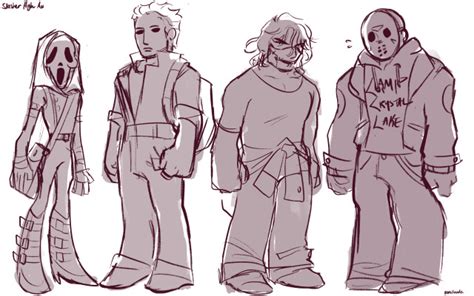 Slasher High Au Did A Line Up Of Some Of The Main Bois I Ll Post