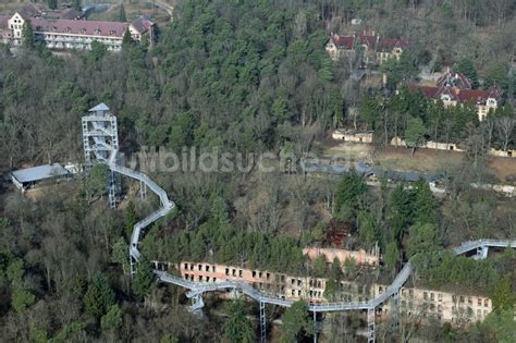 Luftbild Beelitz Ruine Des Ehemaligen Klinik Und Krankenhaus