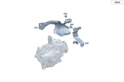 Shielding And Damping To Engine Transmission Front Axle Differential