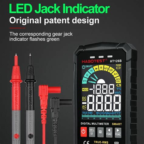 HABOTEST HT126B Digital High Precision Mini Multimeter Alexnld