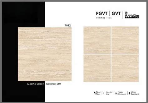 Ceramic Gloss 600x600 Glazed Vitrified Tiles Gvt Thickness 8 10 Mm