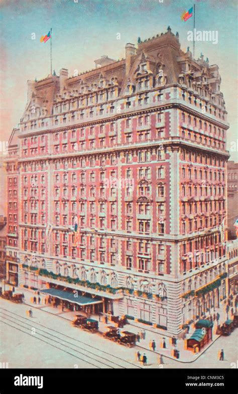 Knickerbocker Hotel New York City Circa 1915 Stock Photo Alamy