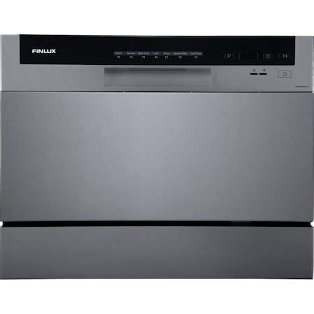 Finlux WQP6-3602F-S Kompakt mosogatógép, 6 terítékes, 7 program, F ...