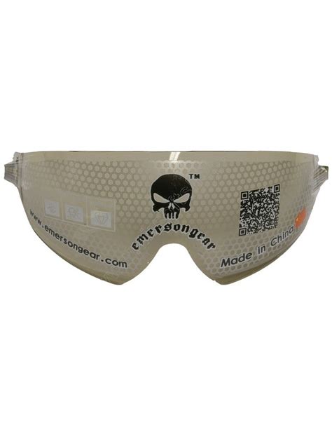 Lente Substitui O Para Capacete Fast C Goggles Smoke Emerson