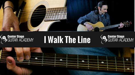 How To Play I Walk The Line By Johnny Cash Guitar Lesson YouTube