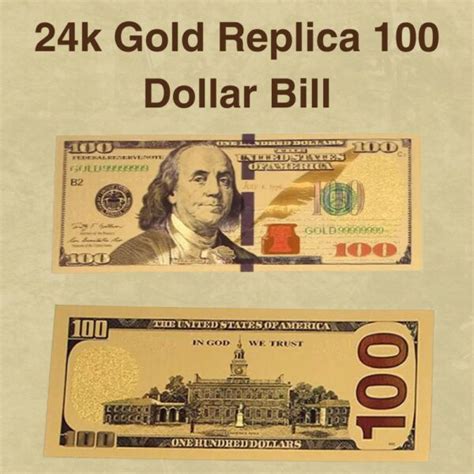 24k Gold 100 Dollar Bill Value: How Much Is It Worth ...