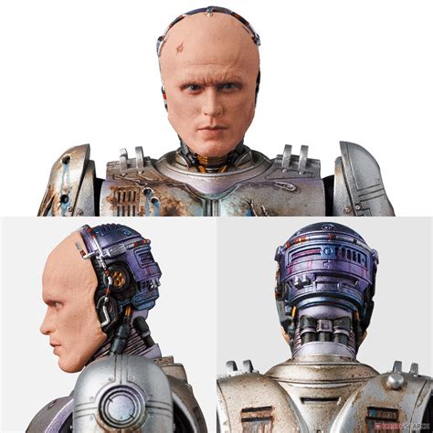 Mafex No Robocop Murphy Head Damage Ver