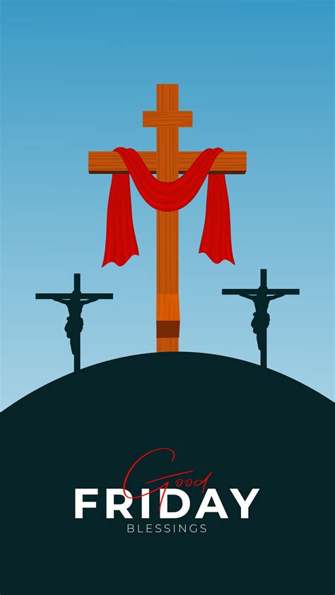 Good Friday Peace Of Holy Week Social Media Post Web Banner Status