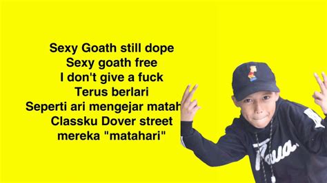 Rakyat 8G WAGELASEH Sexy Goath Official Lyric Video YouTube