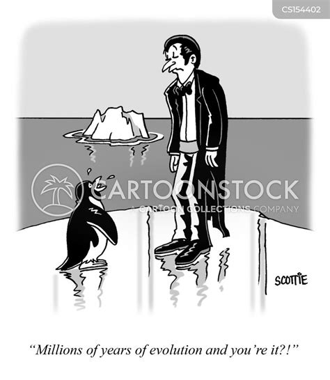 Human Evolution Cartoon