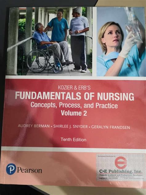 Kozier Erb S Fundamentals Of Nursing Vol Th Ed Hobbies