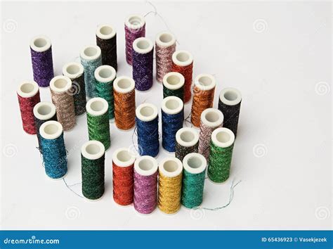 Colour Spools Stock Image Image Of Spool Reel Bobbin 65436923