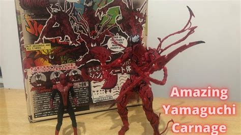 Review Action Figure Carnage Amazing Yamaguchi Revoltech Carnificina